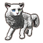 Prong-Eared Odd-Eyed Cat icon